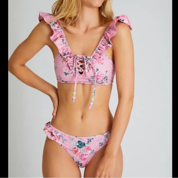 Loveshackfancy frost bikini set XL - Picture 1 of 11